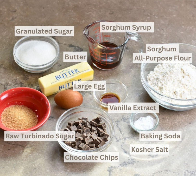 Sorghum cookie ingredients