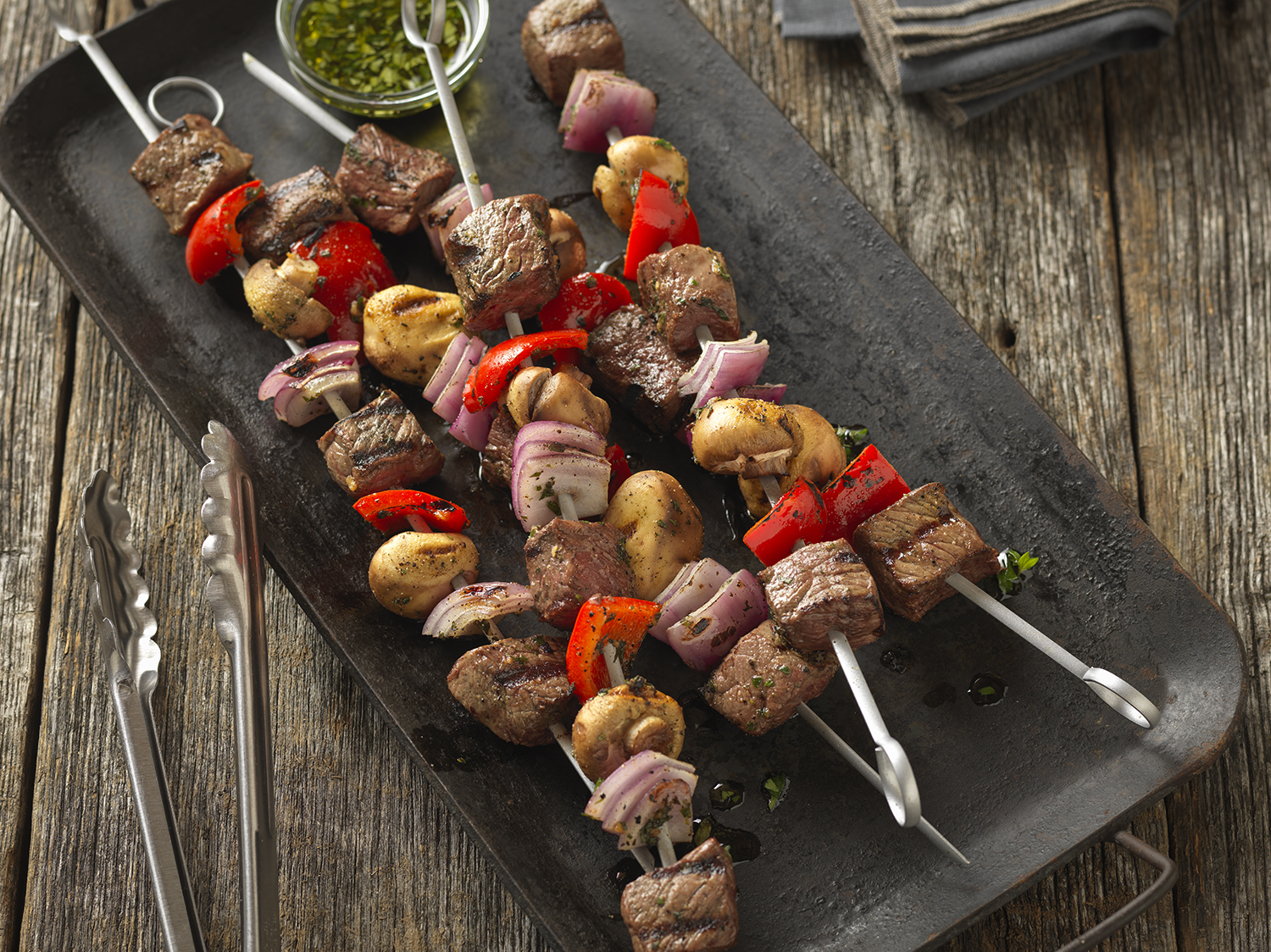 Classic Beef Kabobs Kansas Farm Food