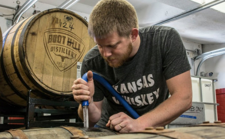 Kansas Whiskey Boot Hill Distillery