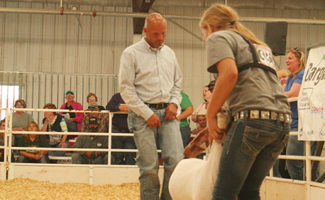 Kansas Junior Livestock Show 2016 in the ring