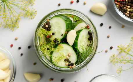 easy refrigerator pickles recipe