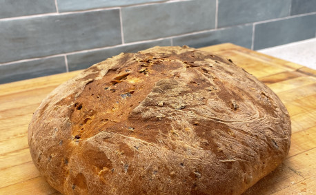 Rich Italian bread loaf