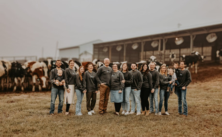 The Rokey Family: Kansas dairy farmers