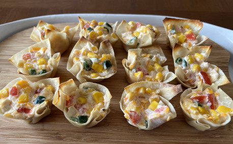 Southwest party cups appetizer recipe