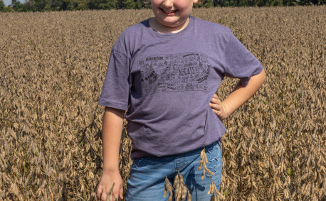 The Unruh kids enjoy life on the farm.