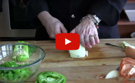 video how to quickly cut vegetables
