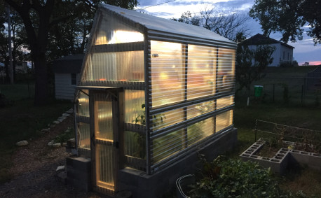 The town greenhouse complete