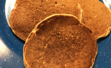 Healthy Whole Wheat &amp; Soy Pancakes