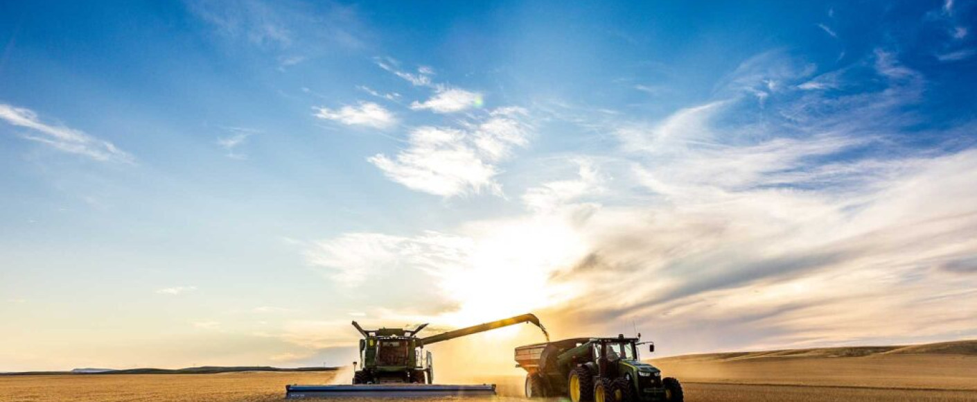Kansas sunrise on the farm - Laura Haffner