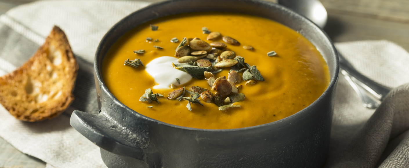 Best butternut squash soup recipe header