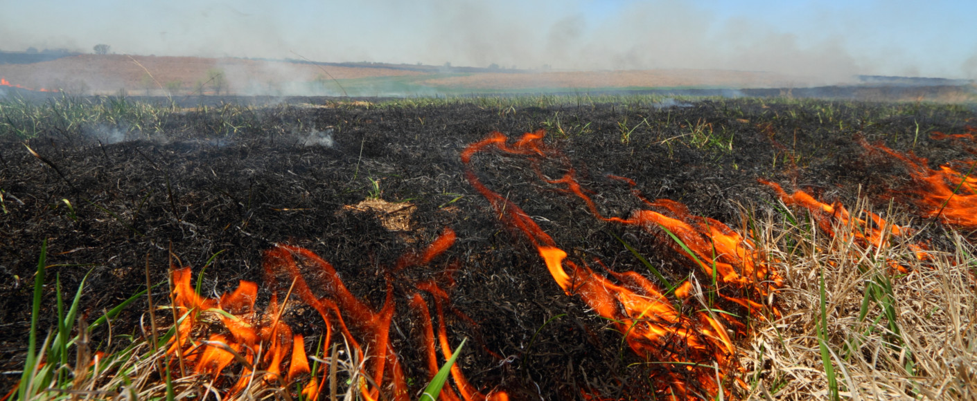 Controlled burns in Kansas - spring fires