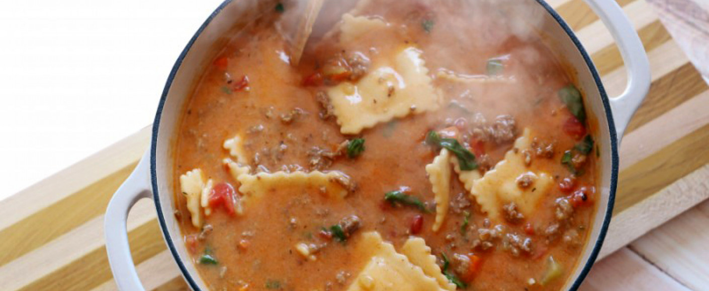 Ravioli soup recipe