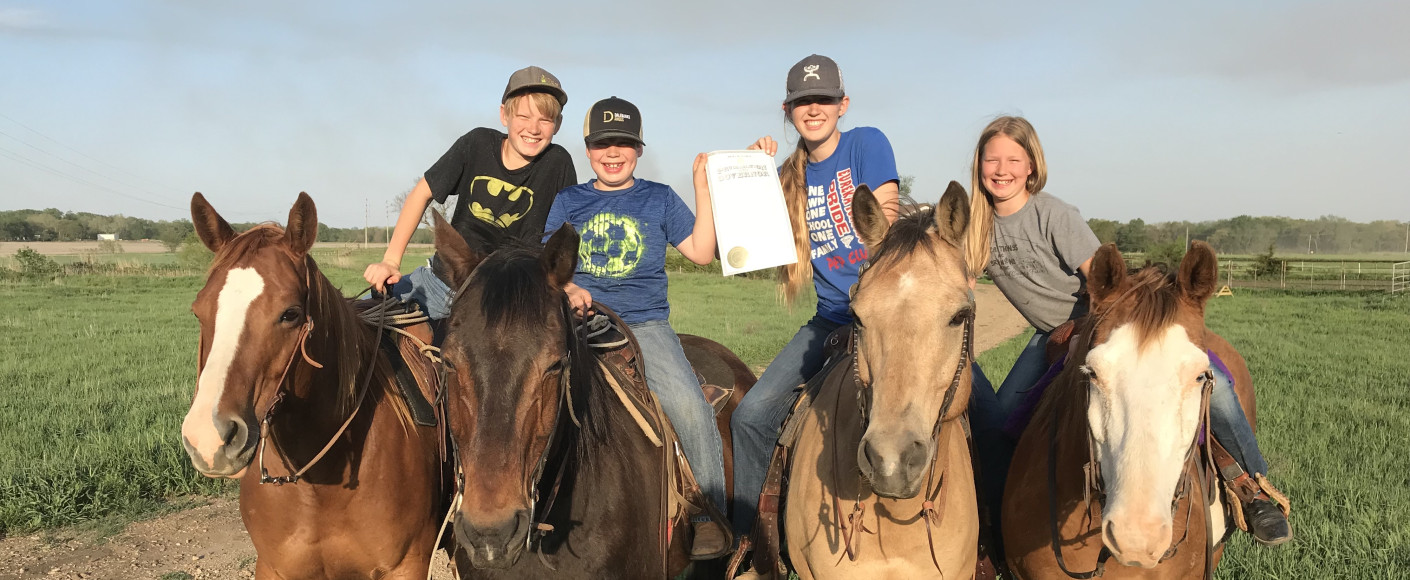 The Perrier Kids on the Farm Header