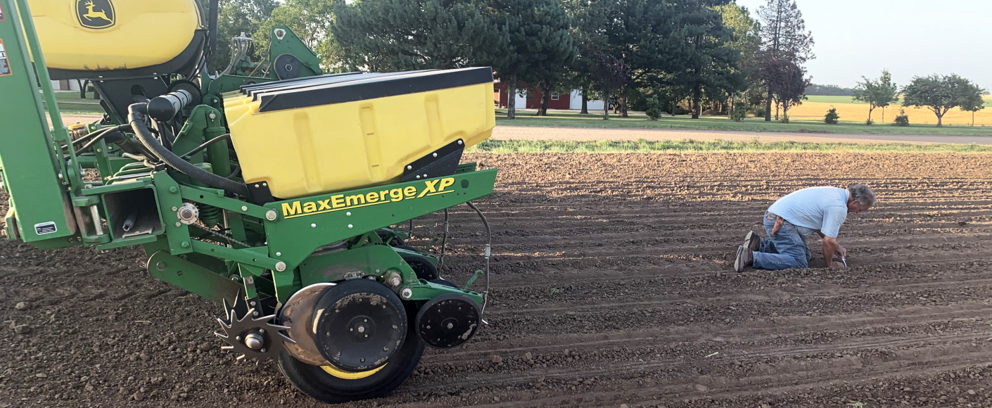 Kent Winter planting Kansas grain crops