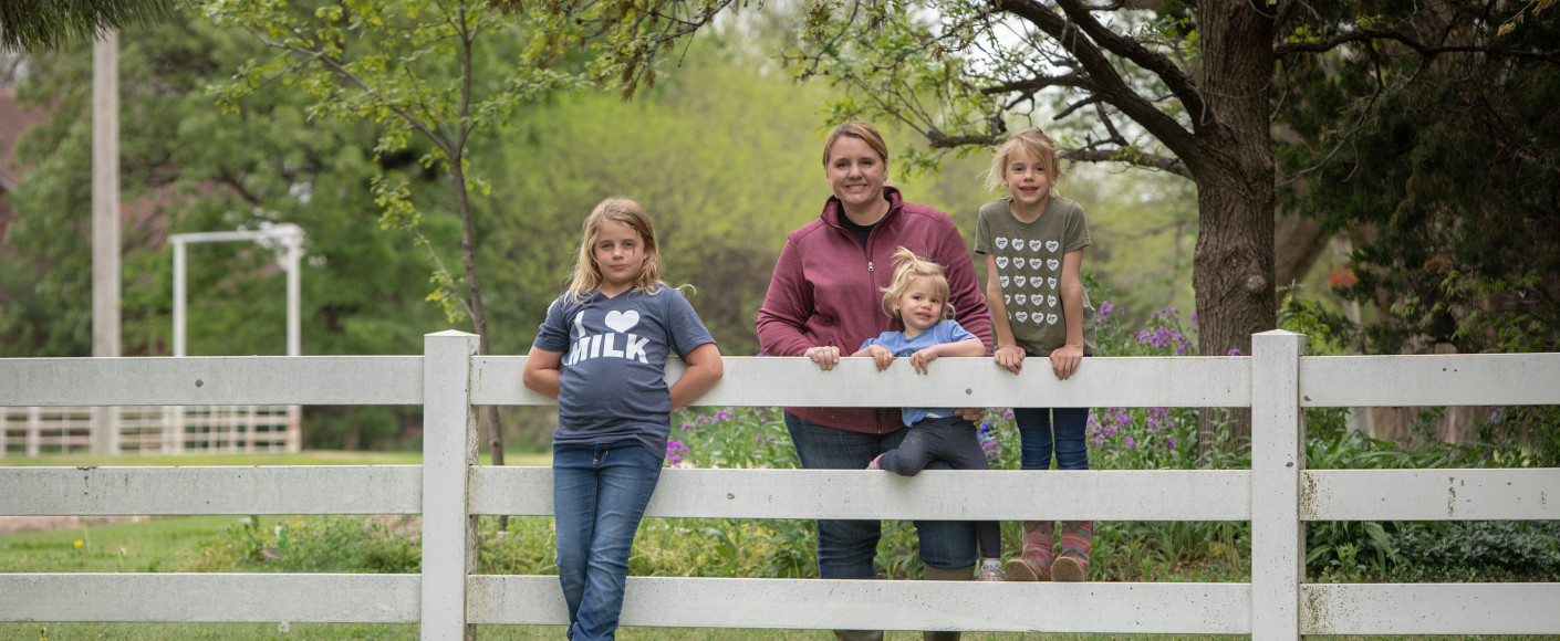 Kansas Dairy Farmer - MeLissa Dryzmalla
