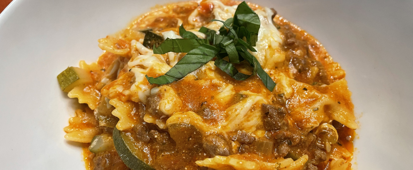 Easy one-pot lasagna