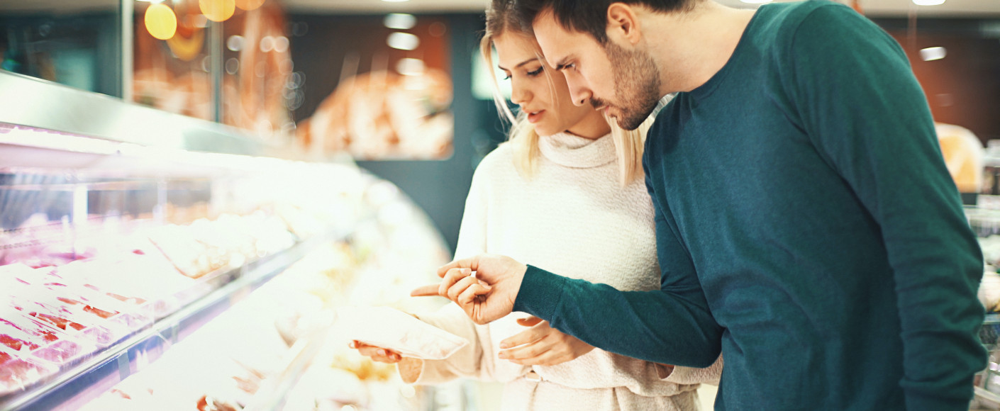 Meat shopping header