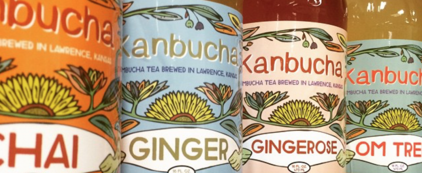 Kombucha Made in Lawrence Kansas - Selection