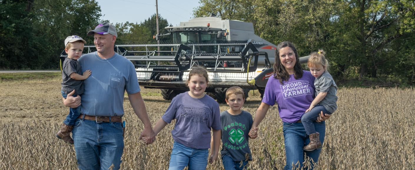The Unruh Family - Kansas Soybeans