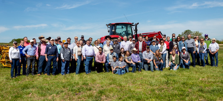 Day at the Ranch Kansas policy makers group photo