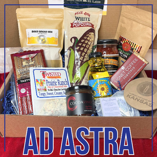 Kansas holiday gift baskets - Ad Astra