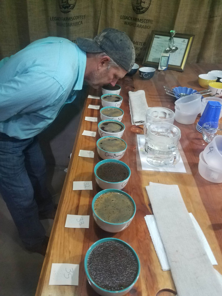 Legacy Farms Coffee - Ashley Williams cupping