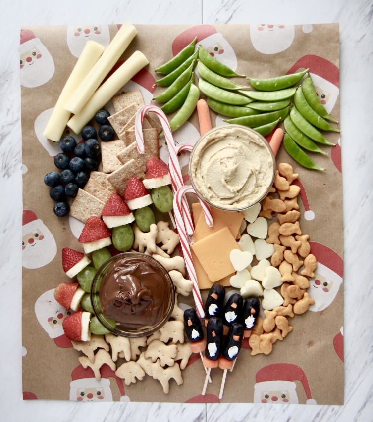 Kid Friendly Cheese Board - Peas and Crayons