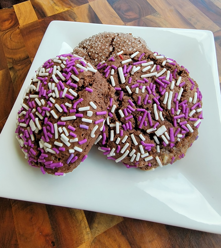 K-State student recipes chocolate sorghum cookie