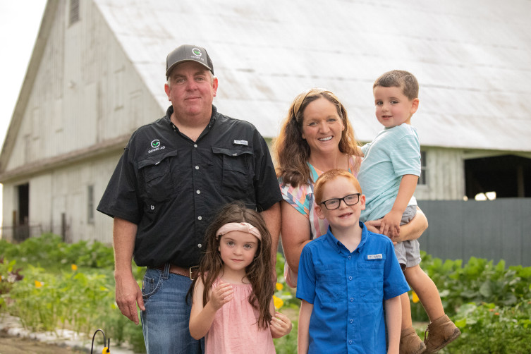 Brandon Geiger Kansas farm family