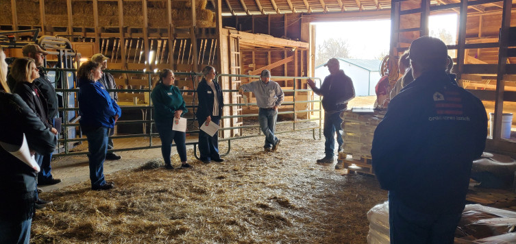 KFB Ag Academy Springhill Herefords Round Barn