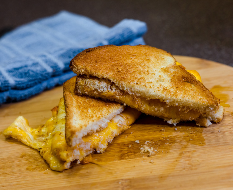 Air fryer grilled cheese recipe