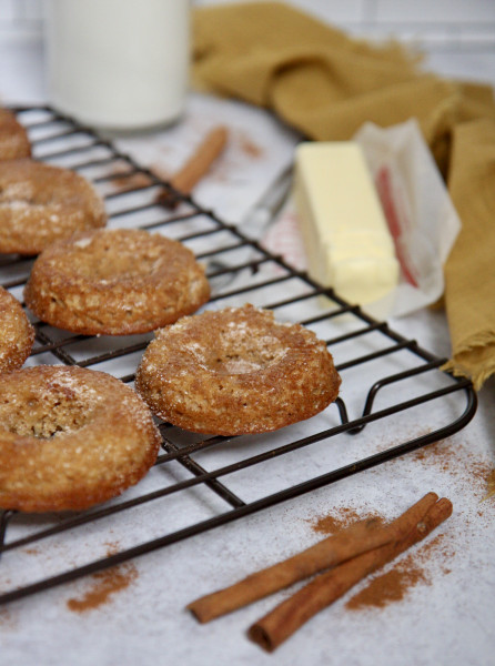 Baked Apple Cider Donuts recipe Pin this!