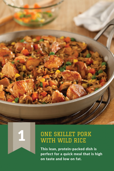 Easy one skillet pork dinner recipe