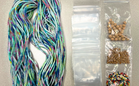 Seed germination necklace supplies