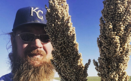 Shayne Suppes Kansas sorghum farmer
